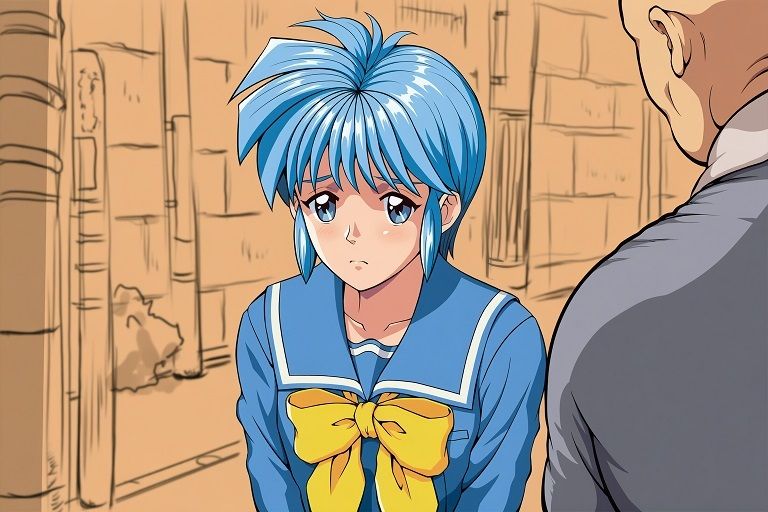 サンプル画像2:裏  ときめきグラフティ(蒼い小部屋) [d_668256]