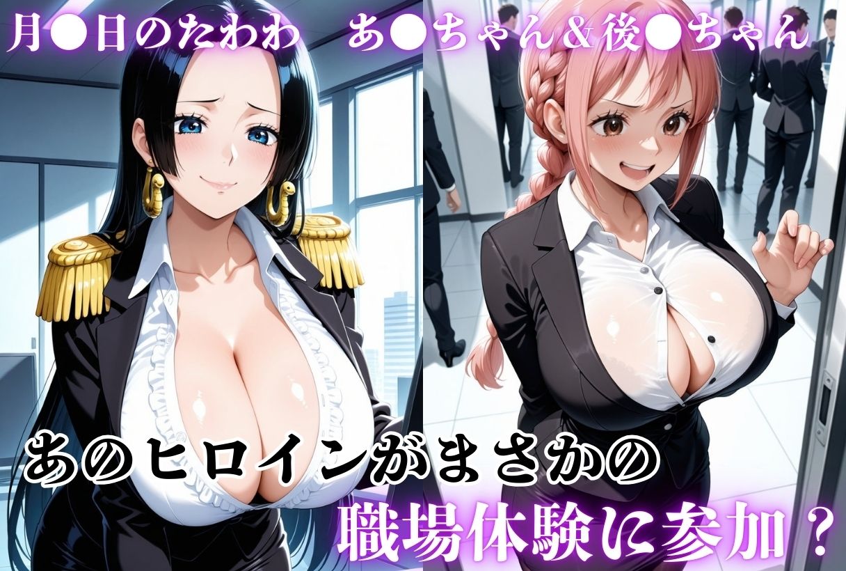 【エロ漫画】職業体験させてたらムラムラいちゃいました-O●E PIECE ハ●コック＆レ●ッカ-1