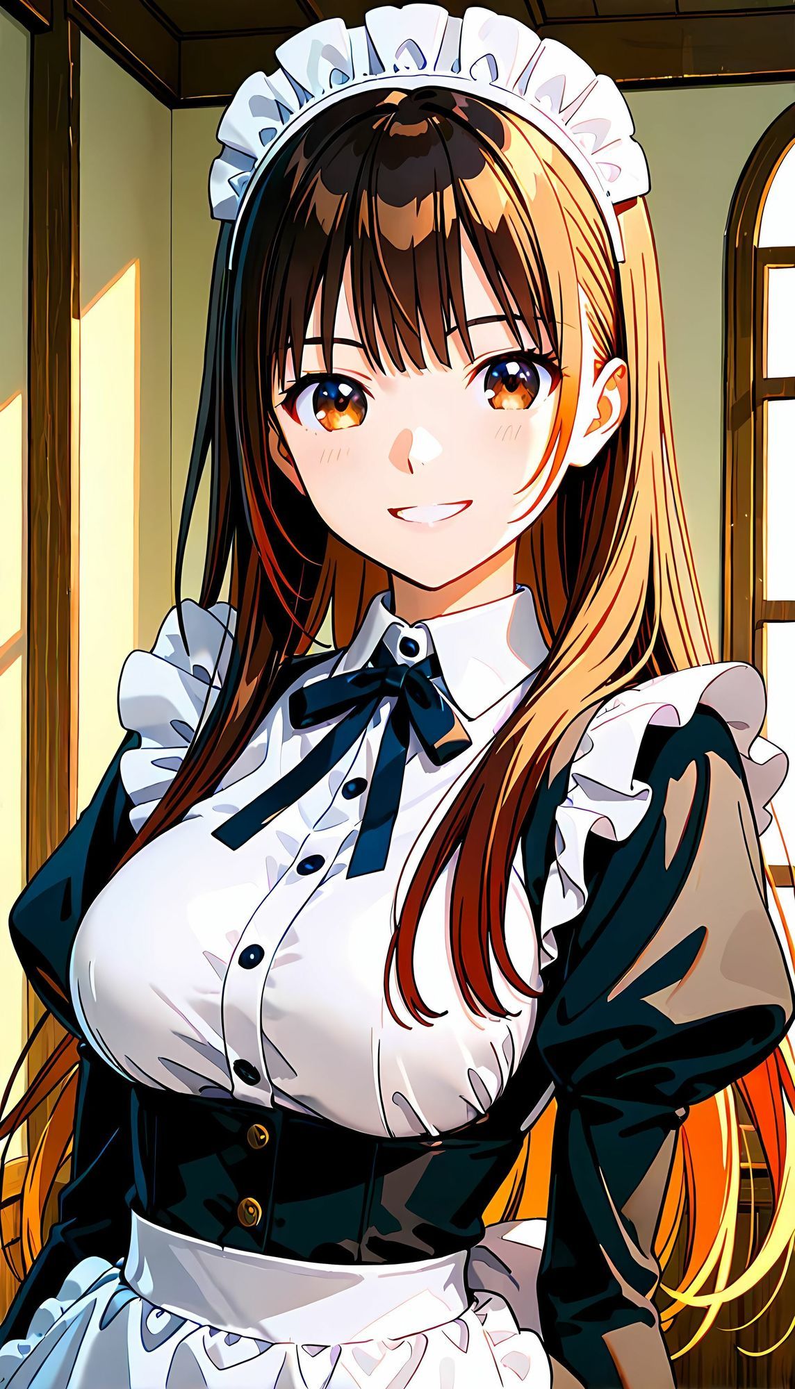 サンプル画像2:ご主人様に捧ぐ、巨乳メイドの快楽奉仕(ときめきカンパニー) [d_668509]