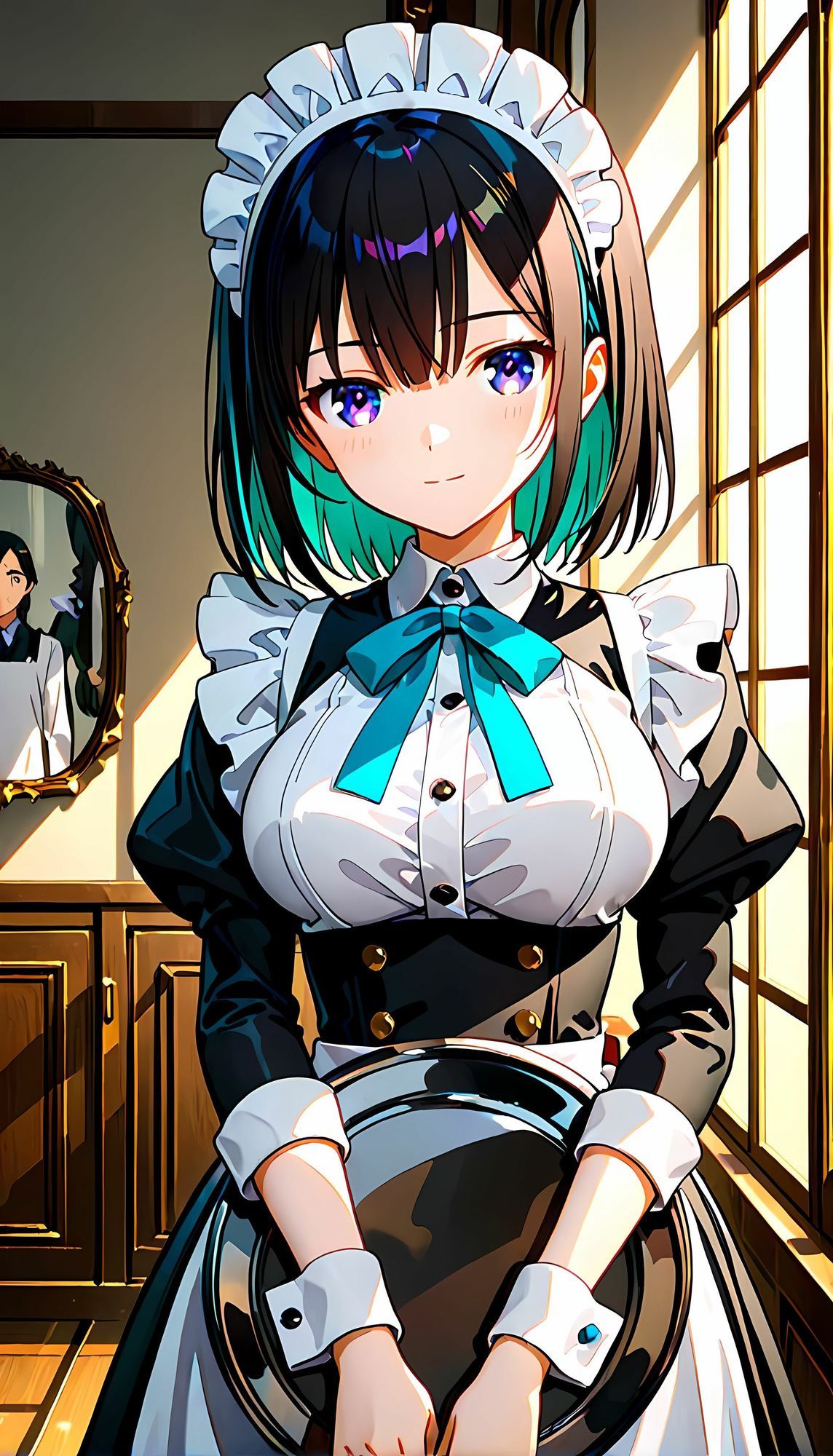 サンプル画像4:ご主人様に捧ぐ、巨乳メイドの快楽奉仕(ときめきカンパニー) [d_668509]