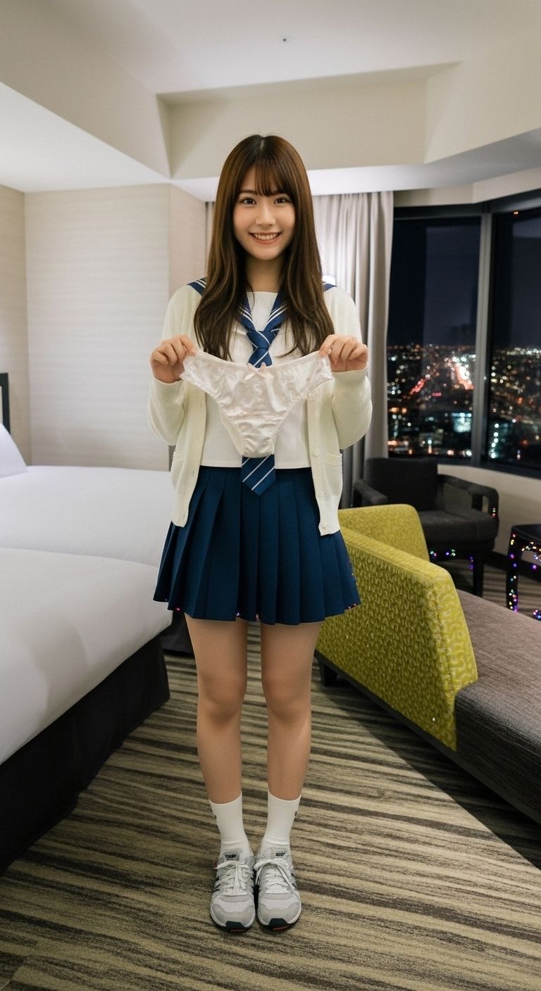 サンプル画像6:脱ぎたてパンティ見せてくれるちゃん(あいちゃん) [d_668516]