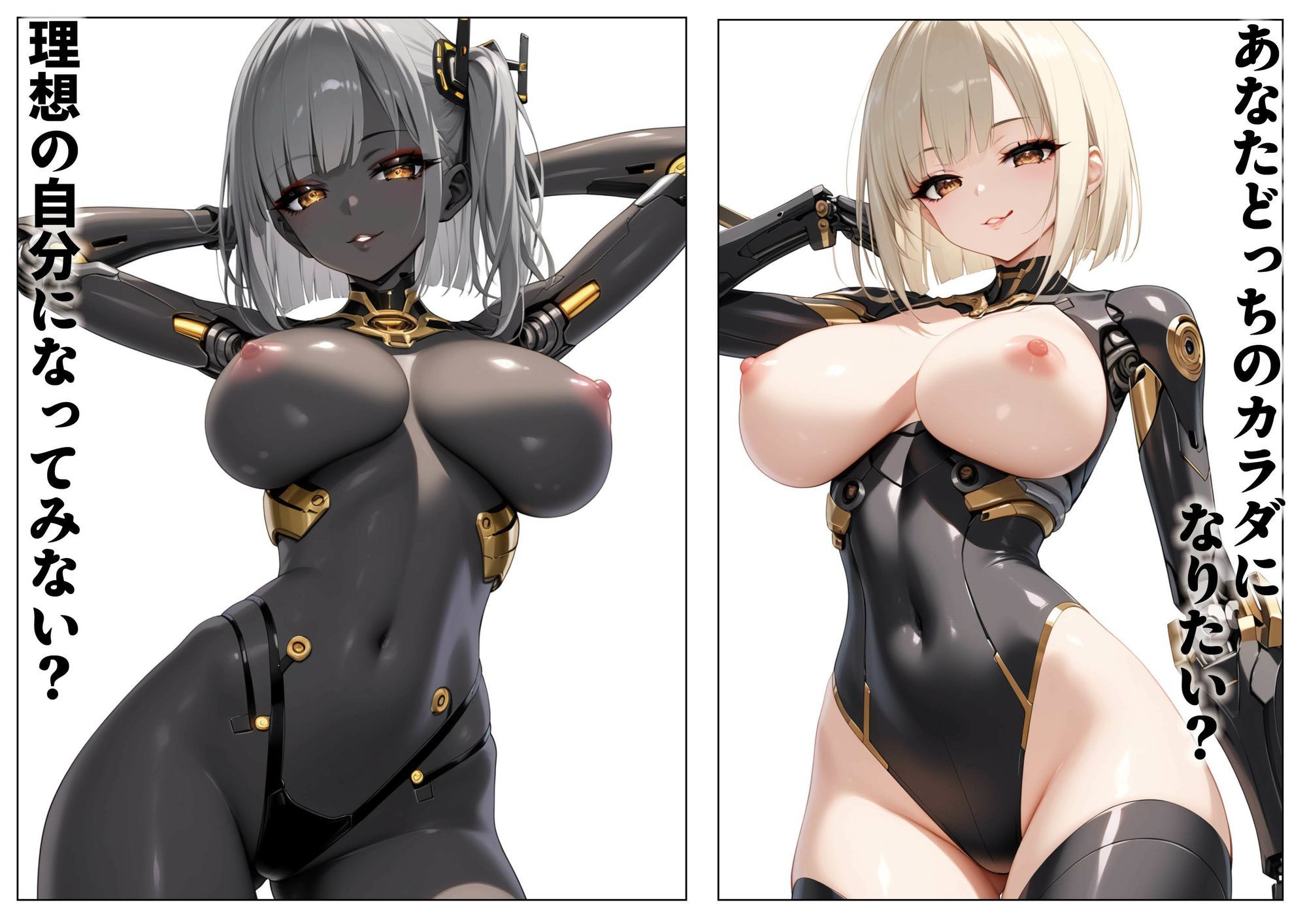 サンプル画像4:転生美女計画 Re:body 【イラスト版】 人を機械へと変える禁断の転生(Alexia Douglas) [d_668530]