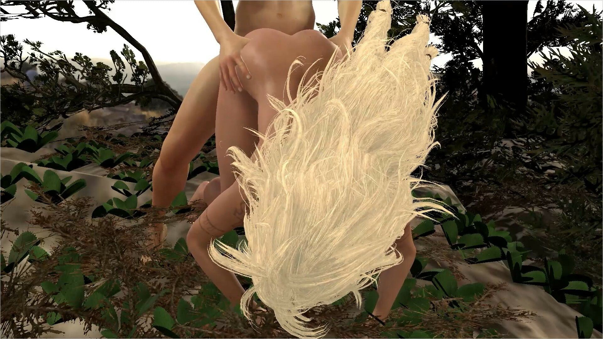 【ROMV329】【動画】ジェマとFF7クラウド - モンスターハンター「足こきバックぶっかけフェラチオ立ちバック」 画像4