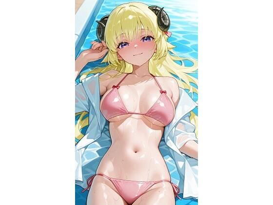 【無料エロ漫画】角○わためプール(キュラリア) d_668549