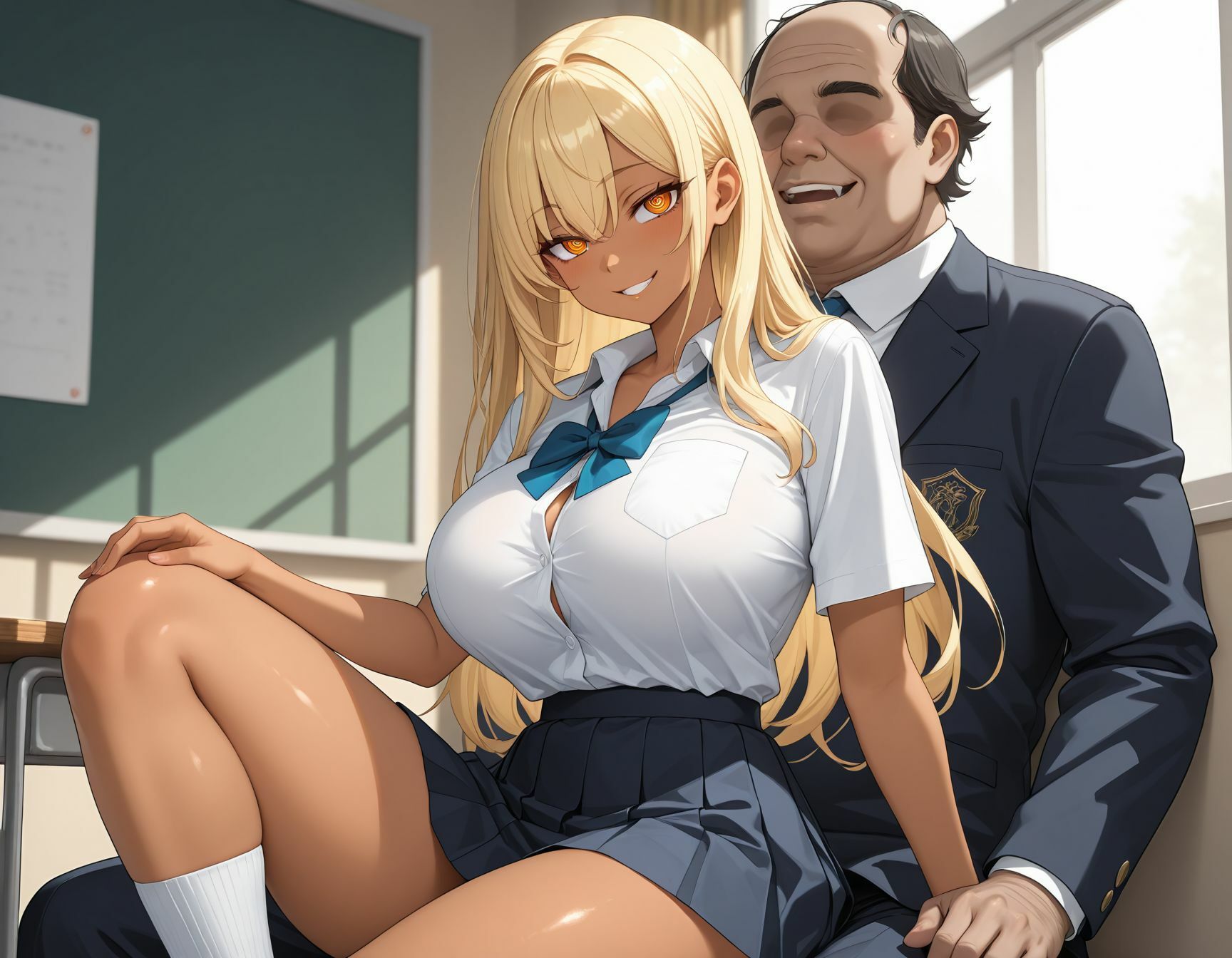 催●即堕ちギャル きもおじの調教 画像1