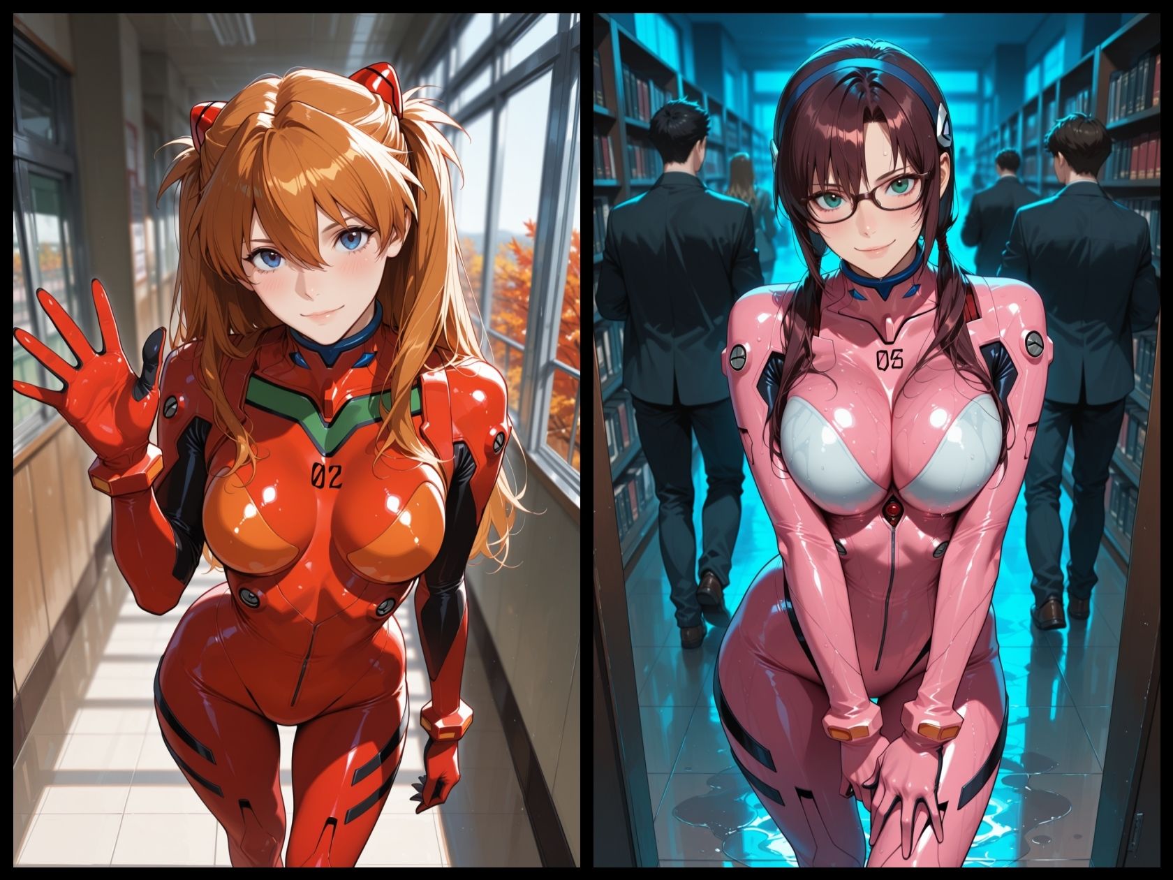 サンプル画像1:プラグスーツのある日常(ばきゅぽん) [d_668559]