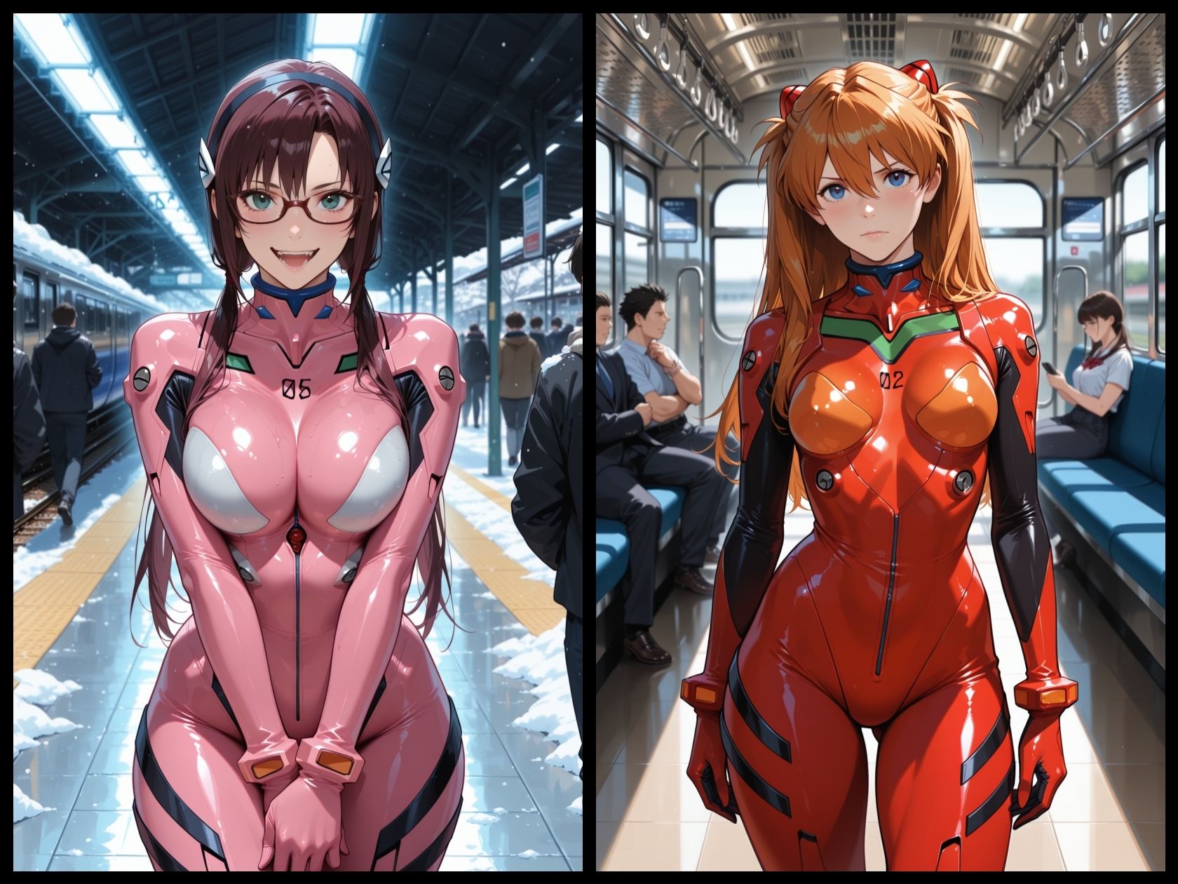 サンプル画像3:プラグスーツのある日常(ばきゅぽん) [d_668559]