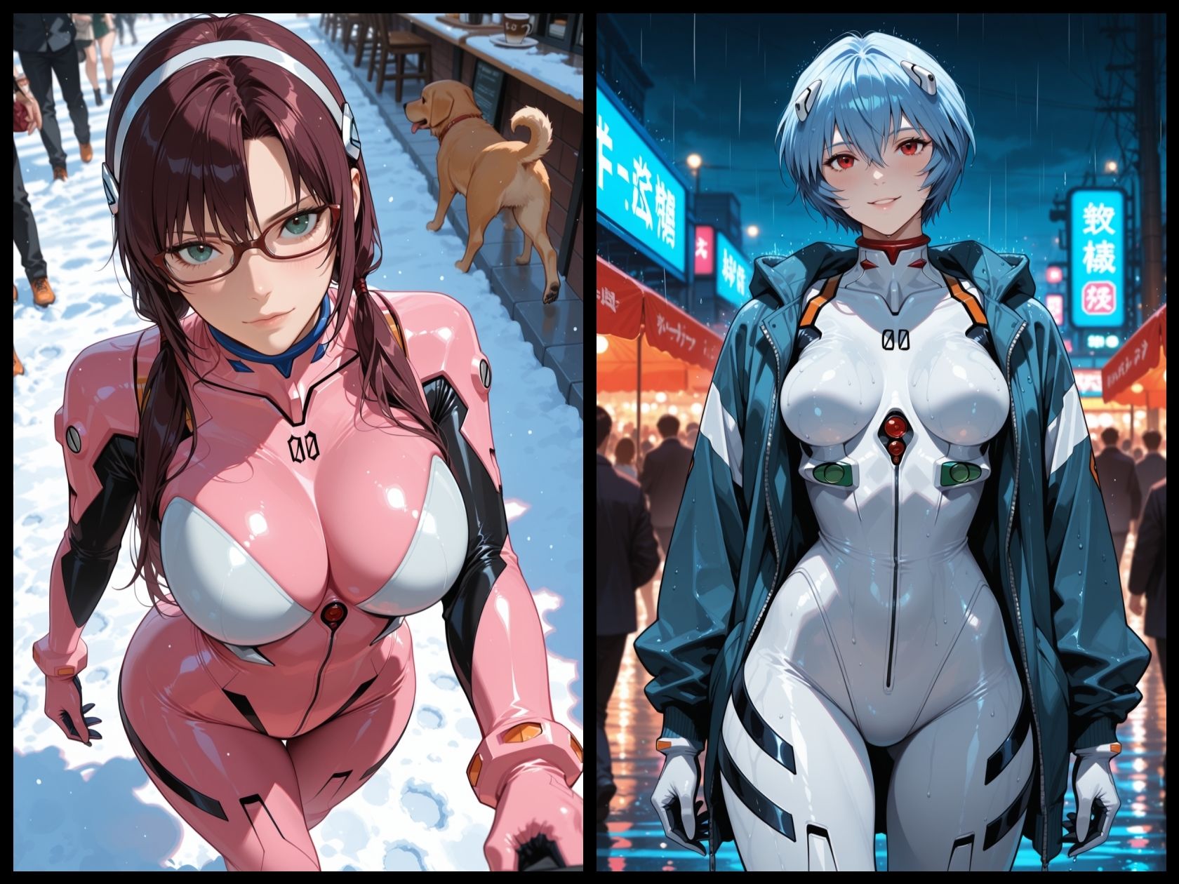 サンプル画像4:プラグスーツのある日常(ばきゅぽん) [d_668559]