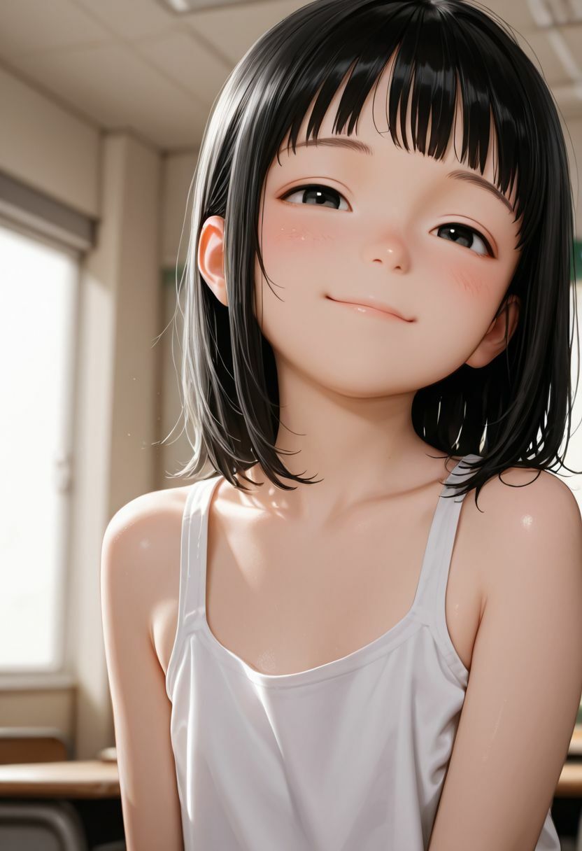 変態教師×ちっぱい少女。放課後の教室で性指導。 サンプル画像 3