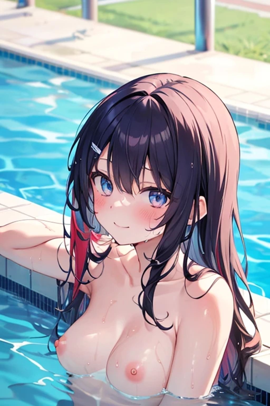 サンプル画像5:水着の生地が薄くて困るんですが(くまとねこ屋) [d_668580]