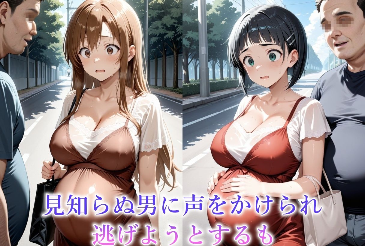 サンプル画像2:妊娠8か月目のヒロインを犯しちゃいました-ソードアートオンライン-(バギナch) [d_668623]