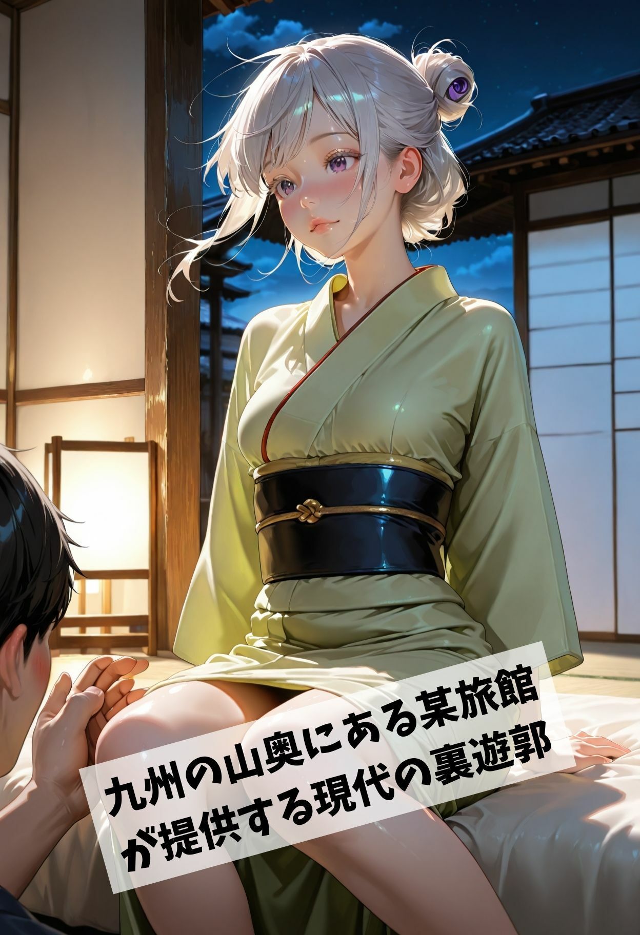 中出しへと導いてくれる射精管理温泉 画像1