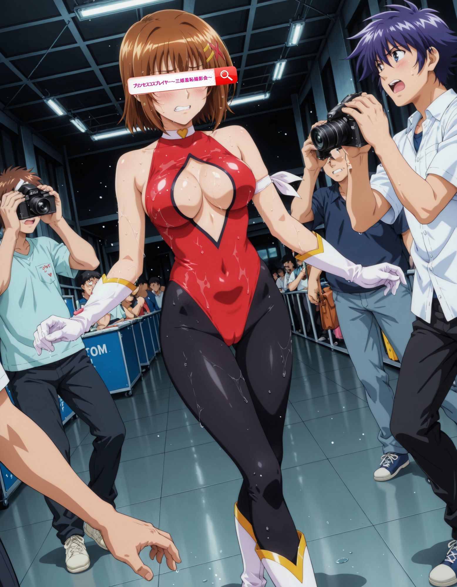 サンプル画像3:プリンセスコスプレイヤー 〜三姫羞恥撮影会5〜(エスカダイナモ―) [d_668800]