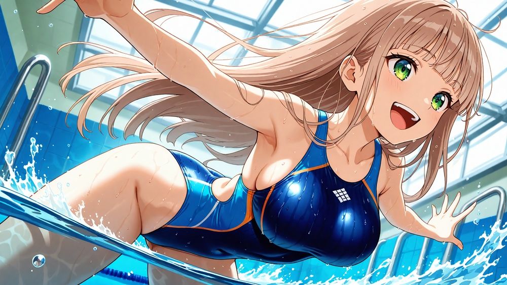 サンプル画像4:発情媚薬混入！爆乳競泳選手が監督と種付け交尾【350枚】(ニート印刷所) [d_668911]