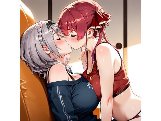 【R-18】白銀ノエル×宝鐘マリン 63枚