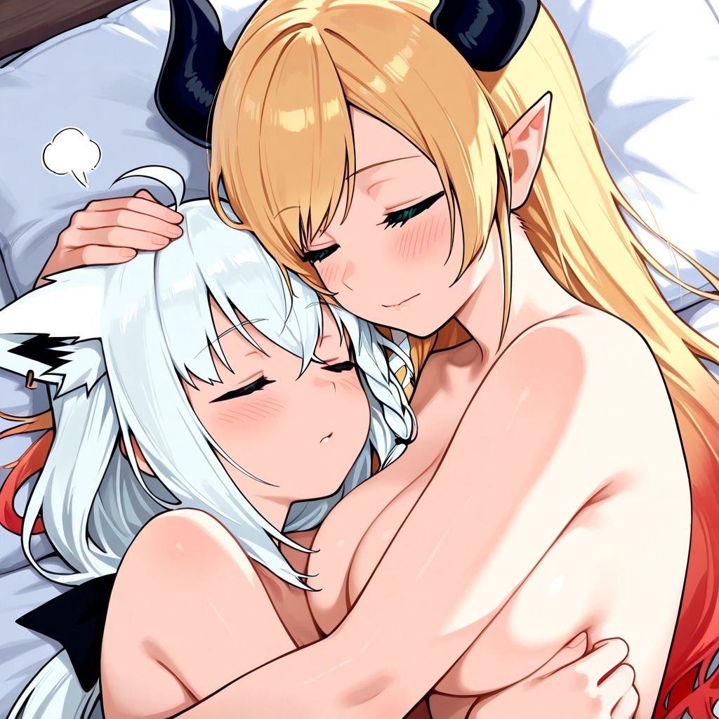 【R-18】癒月ちょこ×白上フブキ 66枚 画像6