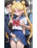 変身前を狙われて痴●されるセーラー戦士たち