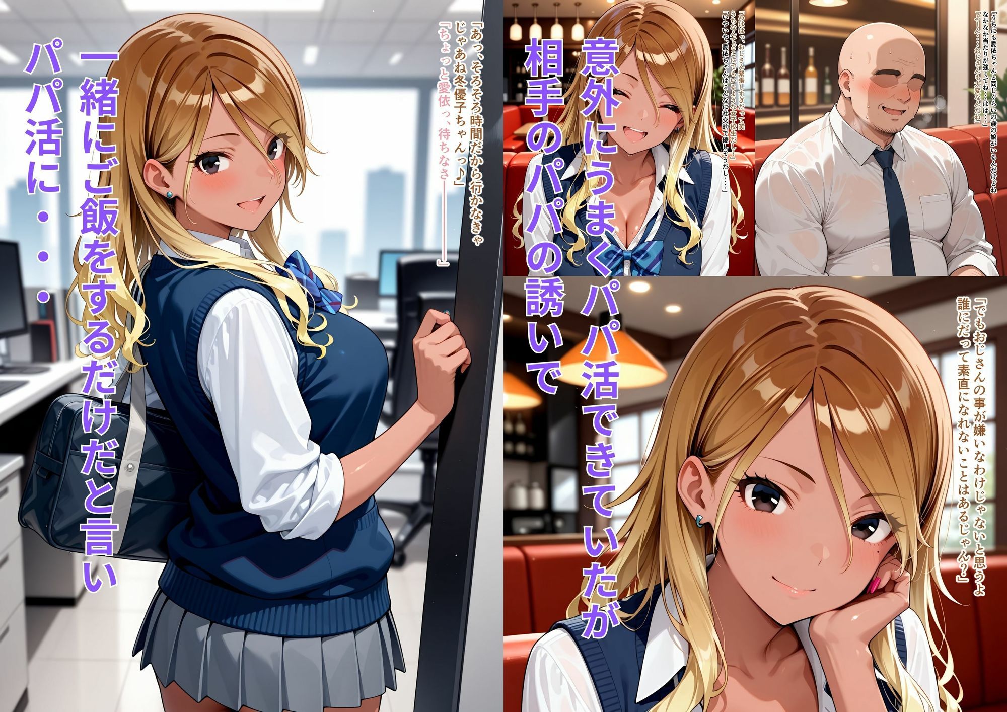 クールなギャルの本性 スキピとパパ活しちゃうガチビッチギャル 画像2