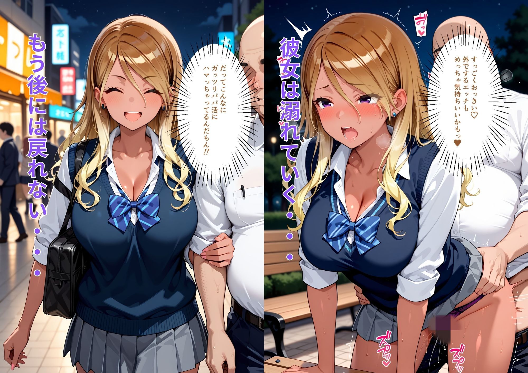 クールなギャルの本性 スキピとパパ活しちゃうガチビッチギャル 画像8