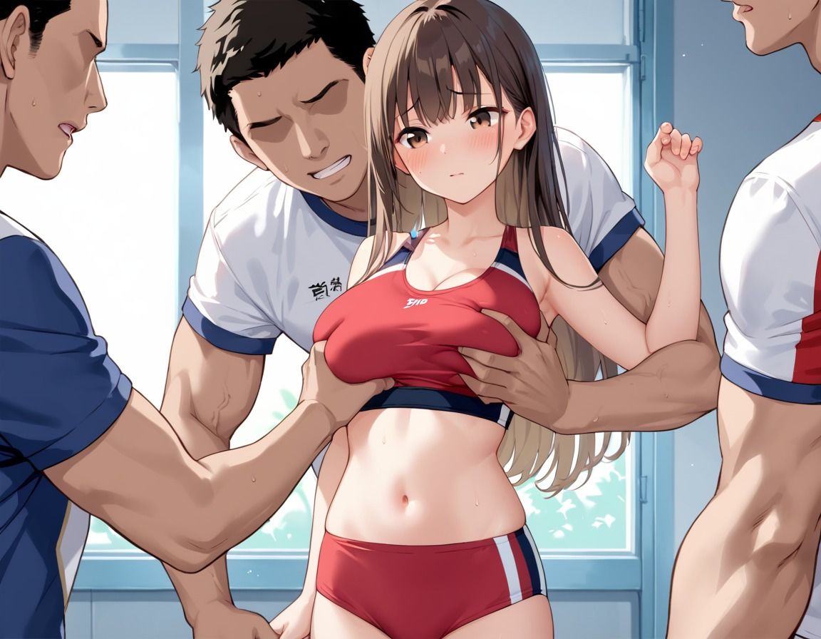 サンプル画像3:陸上部セクハラ合宿(ぬれぬれ本舗) [d_669081]