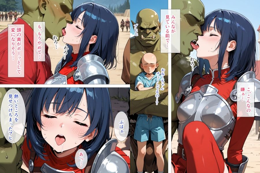 サンプル画像3:紋章騎士団敗戦記〜女騎士エリシャの受難〜(クックオナ) [d_669107]