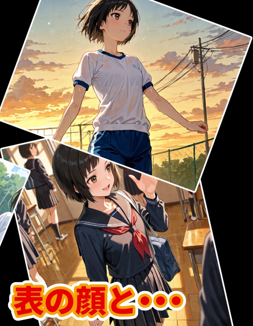 サンプル画像3:表と裏vol.4 -女子●生D-(キンタマーニ卿) [d_669134]