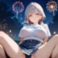 夏祭りの夜の彼女の大誘惑！・200枚