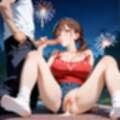 夏祭りの夜の彼女の大誘惑！2・200枚