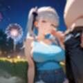夏祭りの夜の彼女の大誘惑！2・200枚