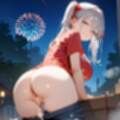 夏祭りの夜の彼女の大誘惑！2・200枚