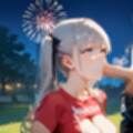 夏祭りの夜の彼女の大誘惑！2・200枚