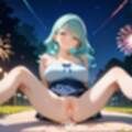 夏祭りの夜の彼女の大誘惑！4・200枚