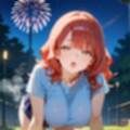 夏祭りの夜の彼女の大誘惑！6・200枚