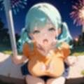 夏祭りの夜の彼女の大誘惑！6・200枚