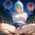夏祭りの夜の彼女の大誘惑！6・200枚