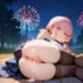 夏祭りの夜の彼女の大誘惑！7・200枚