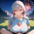 夏祭りの夜の彼女の大誘惑！8・200枚