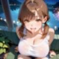 夏祭りの夜の彼女の大誘惑！8・200枚