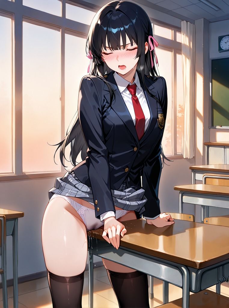 サンプル画像4:普段はクールで強気な娘だけど放課後のオナニーがバレてしまい…(アクロエ) [d_669192]