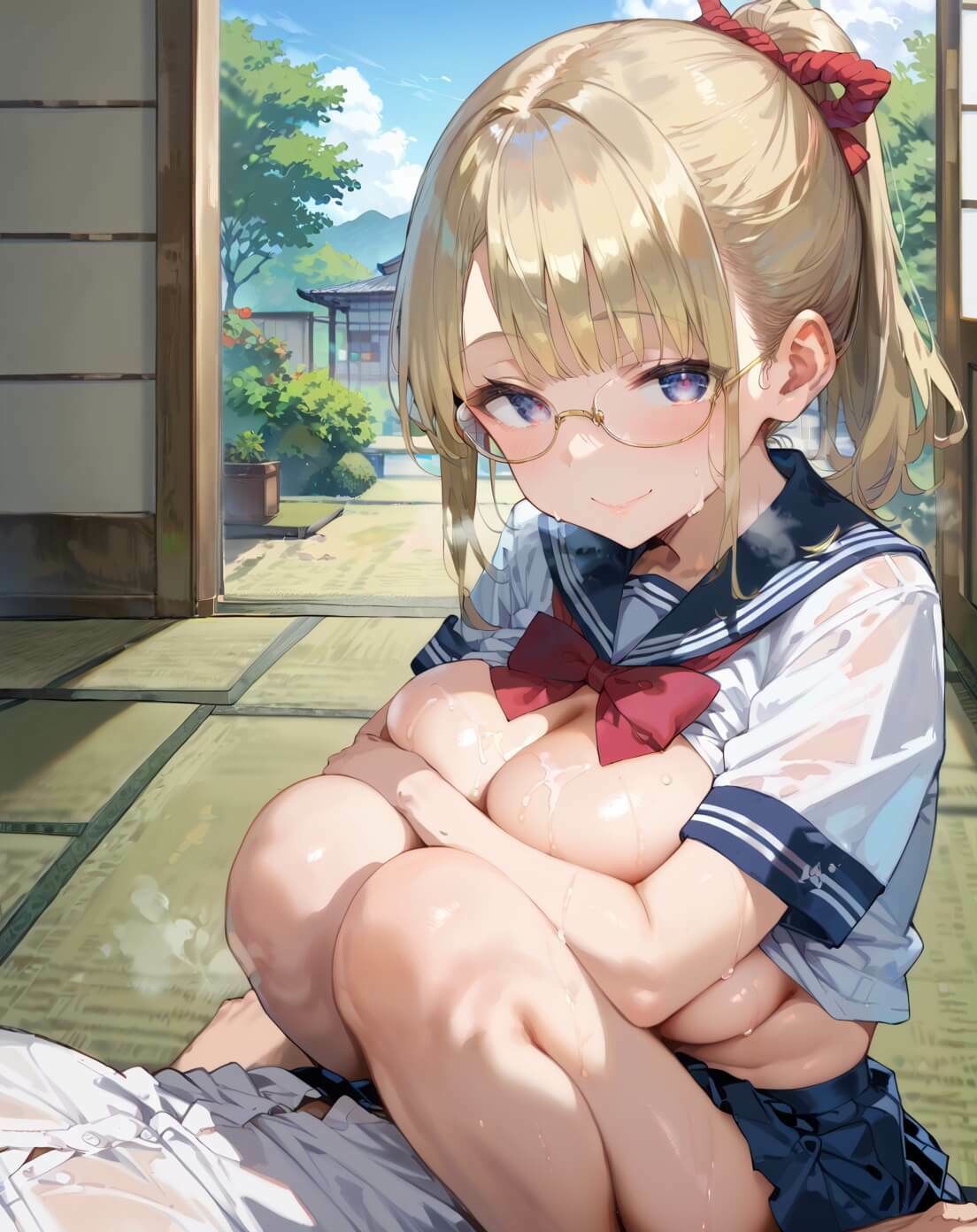 サンプル画像2:修学旅行の旅館で、可愛い君を我慢できない！3・210枚(よっぴ) [d_669207]