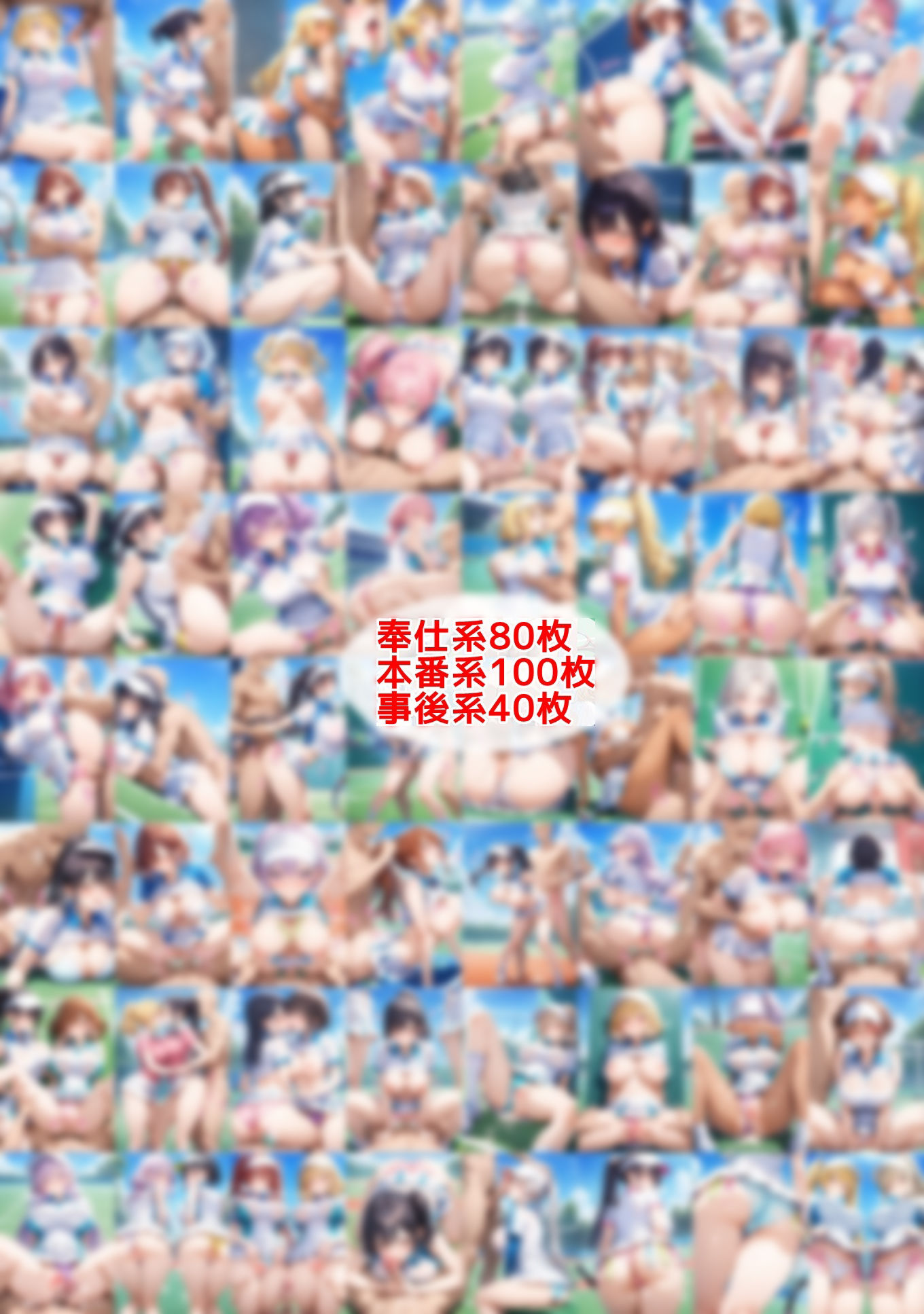 サンプル画像2:超ミニスカ女子テニス部〜パンツ丸見えの女子テニス部員にセクハラしたり、ぶっかけたり、チ〇ポのお世話してもらうイラスト集〜(私はいつでもここにいる) [d_669216]