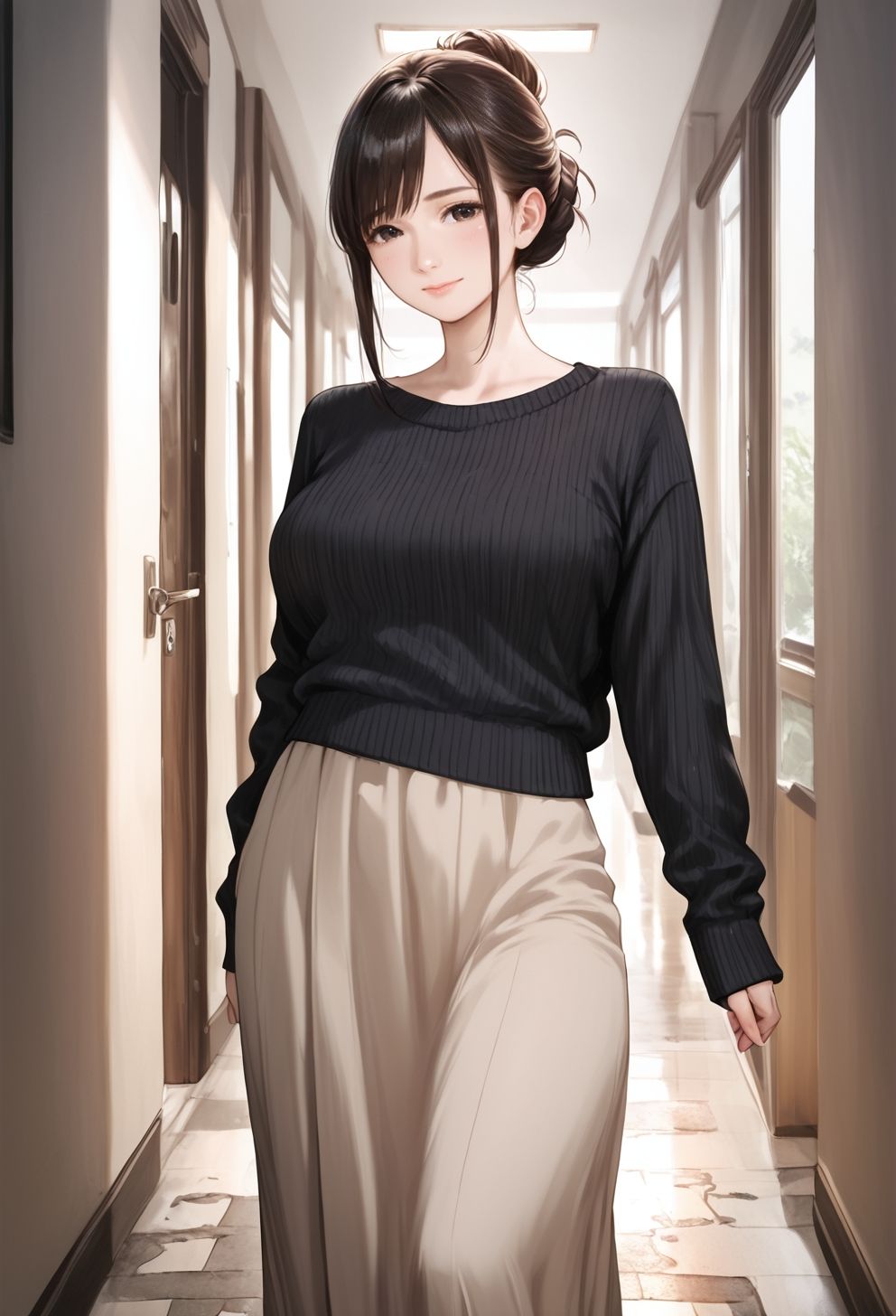 隣の美人妻を催●で僕専用メイドにしてみた 画像1