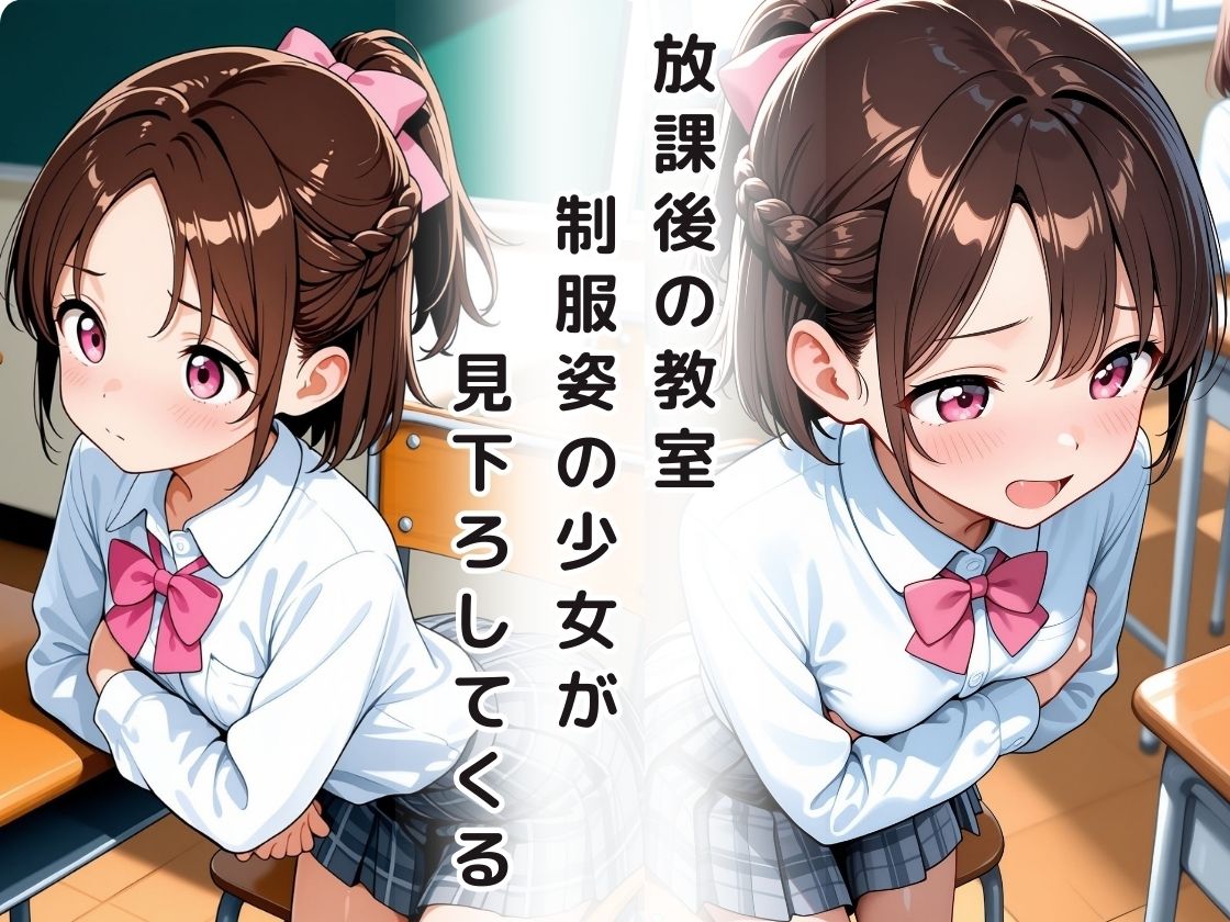 放課後、制服少女の囁き命令 サンプル画像 2