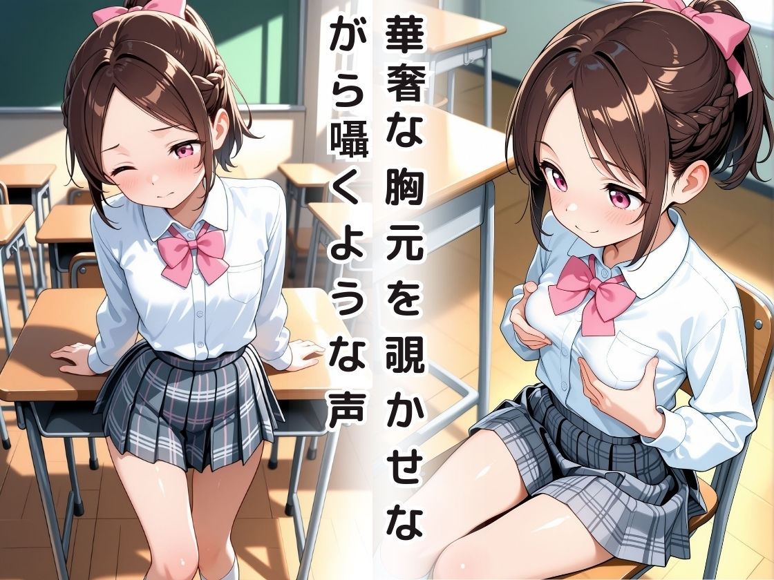 放課後、制服少女の囁き命令 サンプル画像 6