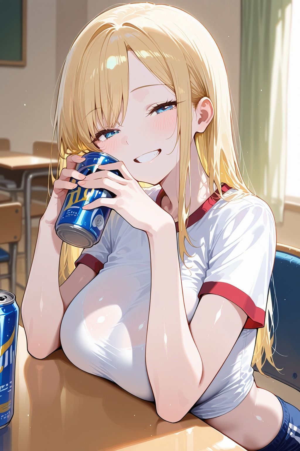 サンプル画像5:巨乳でハーフな彼女にヌかれたい(戦国まのん) [d_669359]