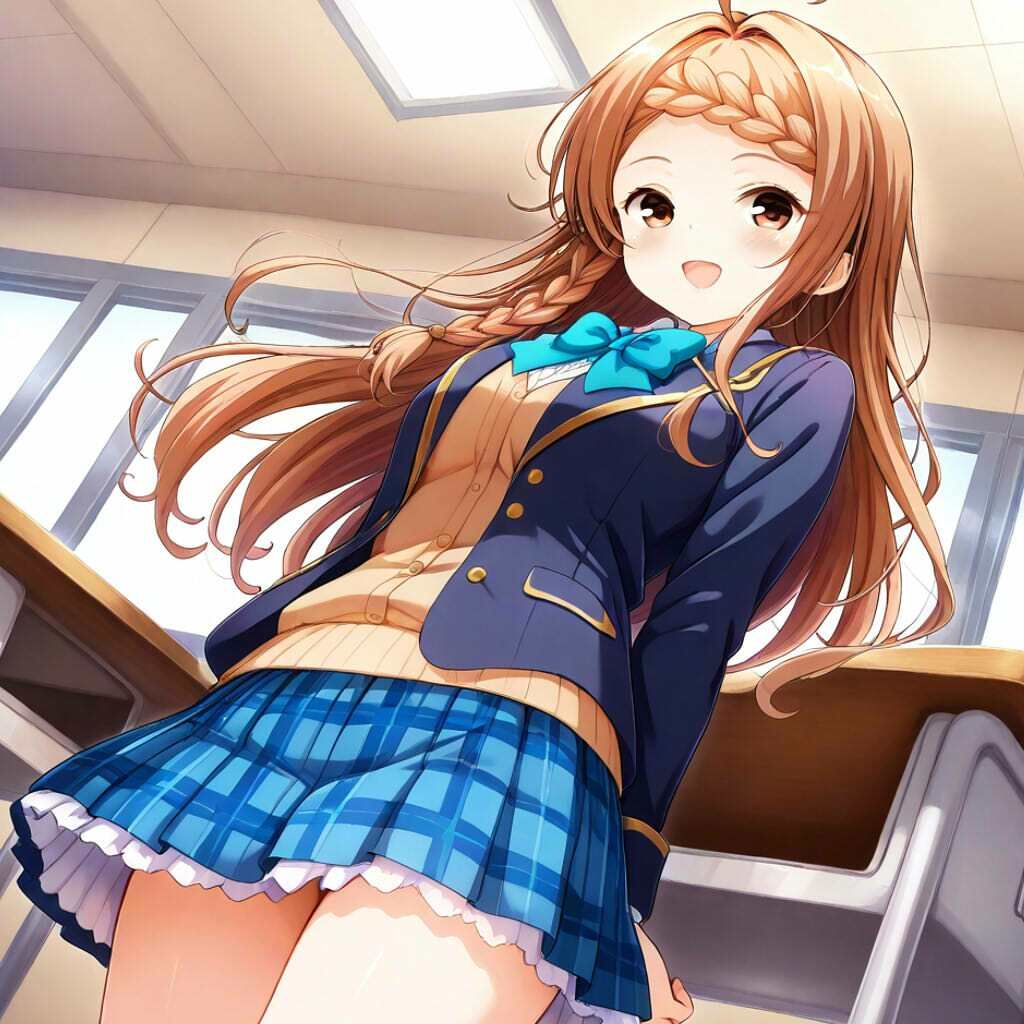 サンプル画像5:ガルフレ（仮）シチュCG集5  陽歌＋奈央＋響子＋CG集（制服）(Black and White) [d_669376]