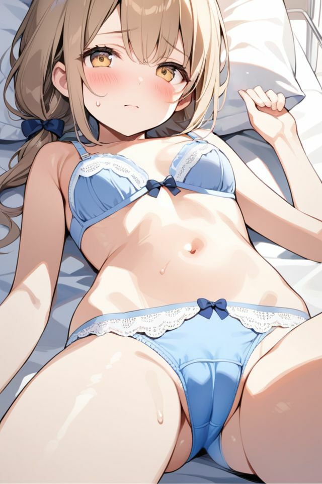 パンコレ_貧乳少女達の特別下着チェック サンプル画像 4