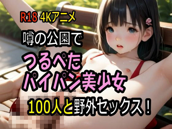 噂の公園でつるぺたパイパン美少女100人と野外セックス！