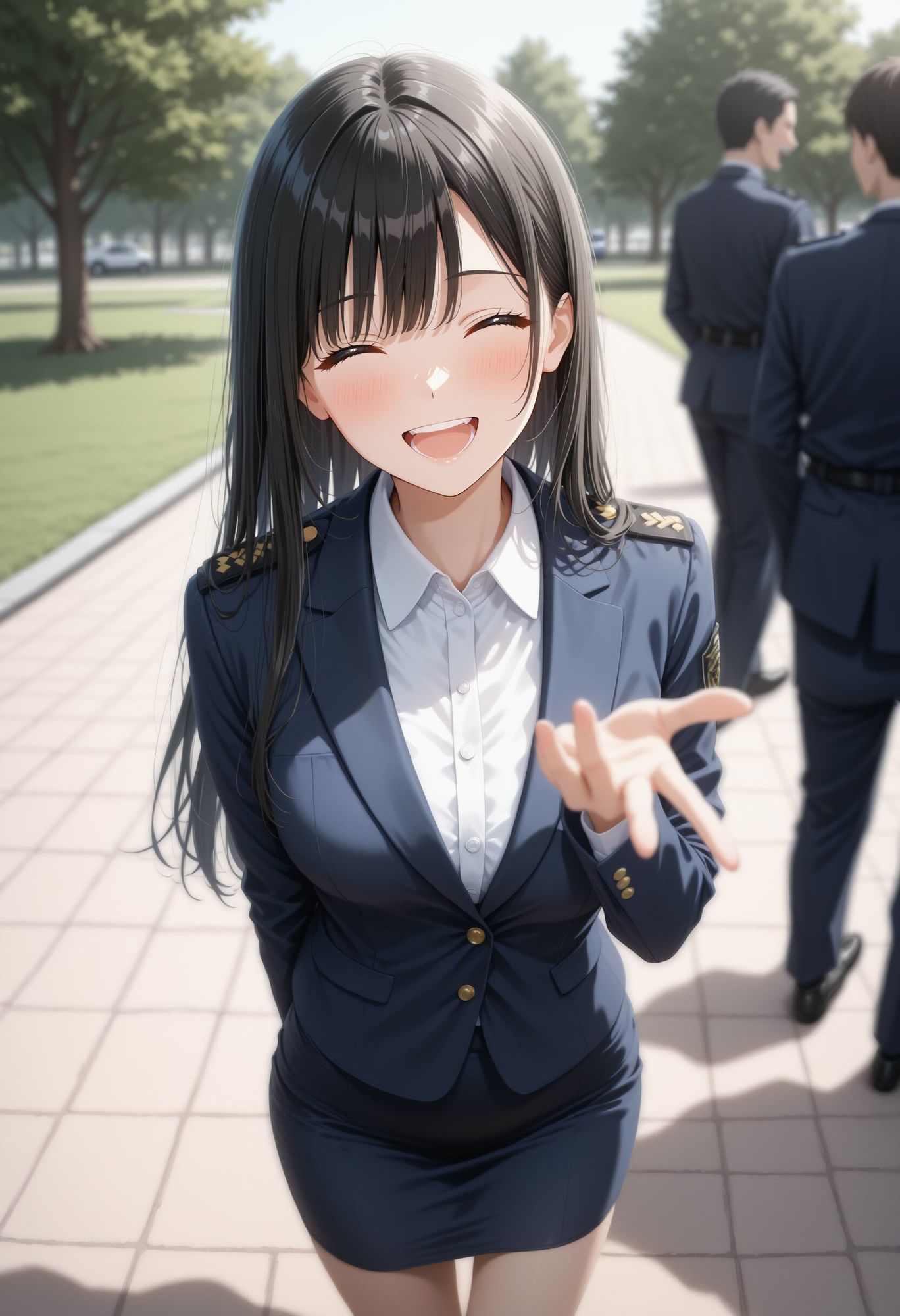 サンプル画像1:社会人コスプレイヤーの秘密ラブホ撮影会 警察官編(ゆめ花ろう) [d_669483]