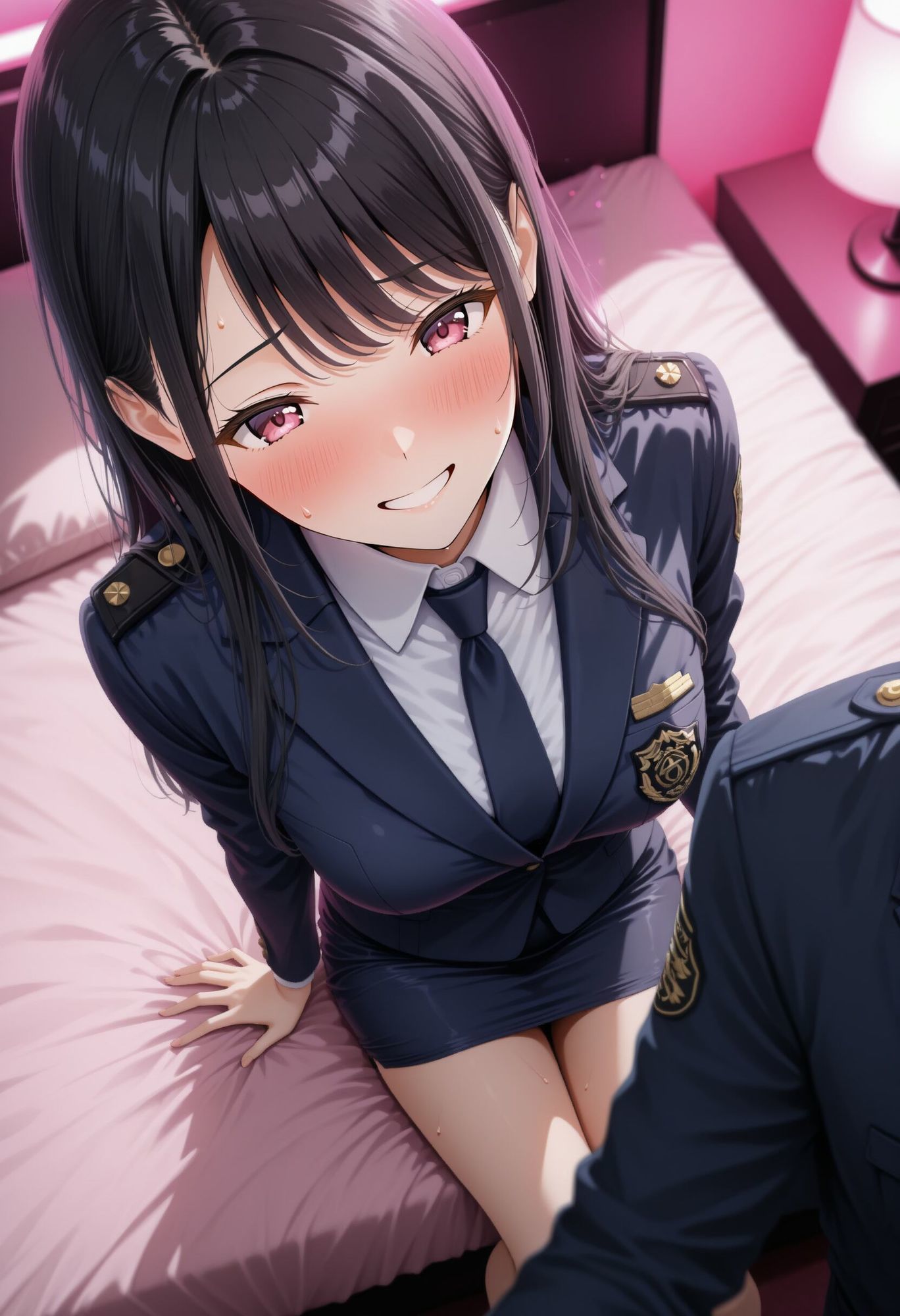 サンプル画像3:社会人コスプレイヤーの秘密ラブホ撮影会 警察官編(ゆめ花ろう) [d_669483]